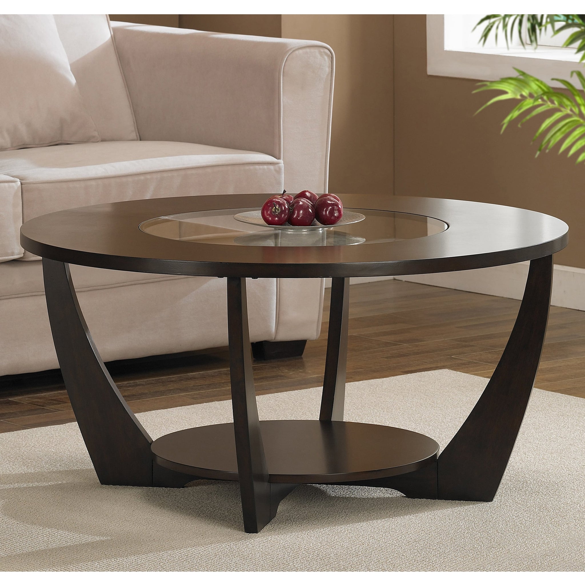 Oval Espresso Coffee Table / Espresso Coffee Table With Shelf Handy - Find many great new & used options and get the best deals for furinno 11179ex simple design coffee table espresso at the best online prices at ebay!