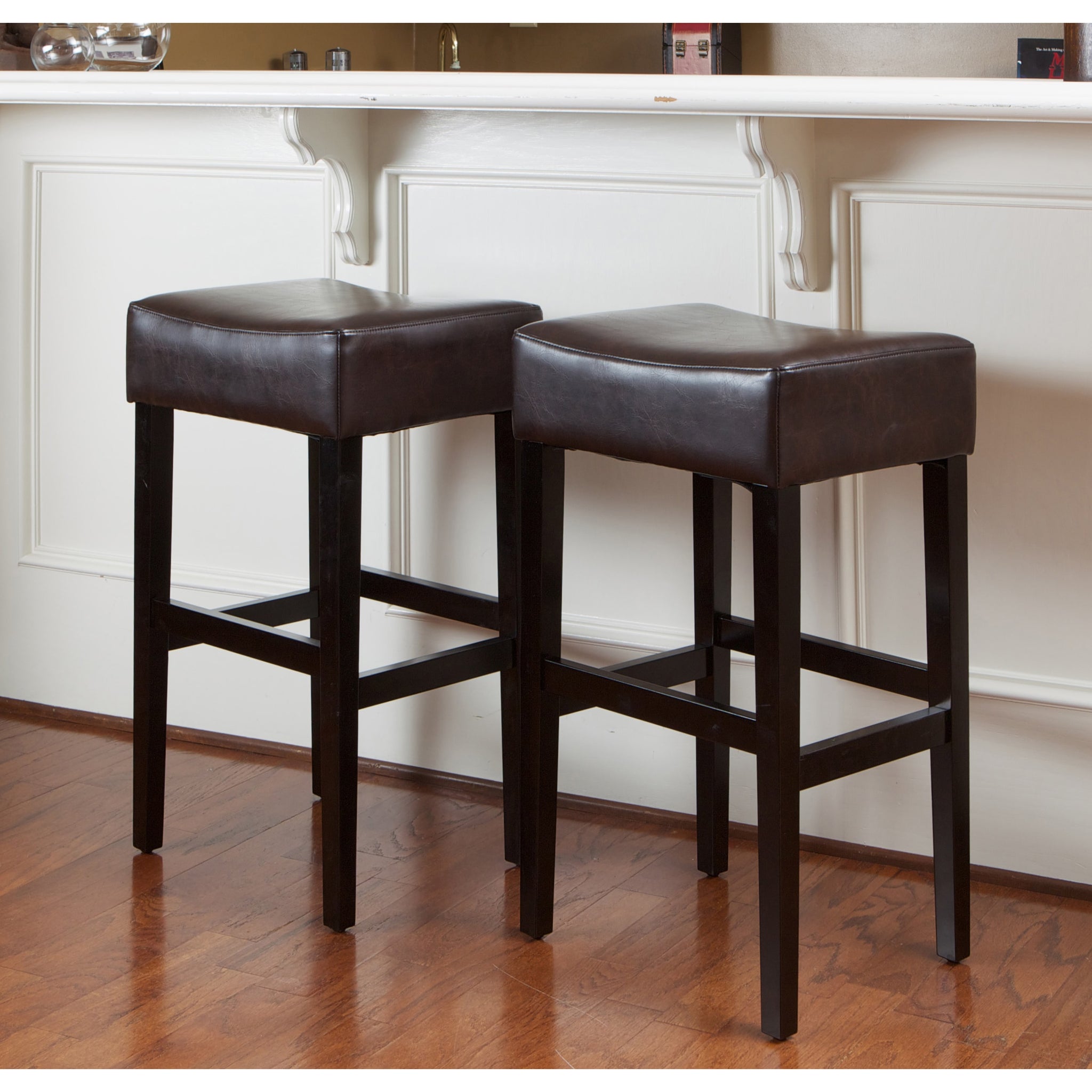 Christopher Knight Home Lopez Brown Leather Backless Bar Stools Set Of 2 7681174d 97d7 447d 9523 E74b3b730ebd 2048x2048 ?v=1532892679
