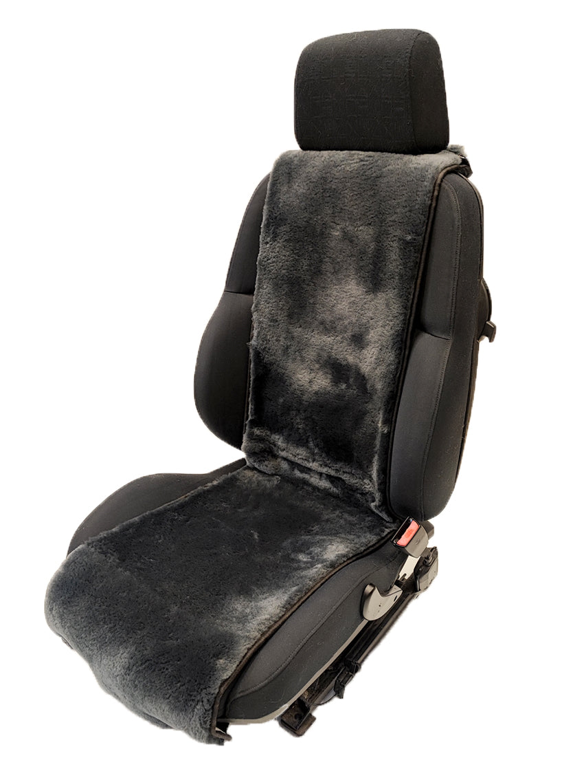 Lammfell-Kissen - Sitzkissen - quadratisch - 40 cm - schwarz | Lammfelle  für Auto, Bett und Wohnzimmer in höchster Qualität | Leibersperger Lammfell  Shop