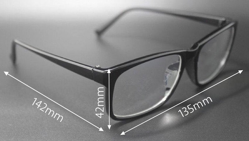 Dimensions des lunettes de repos Stop Fatigue XL