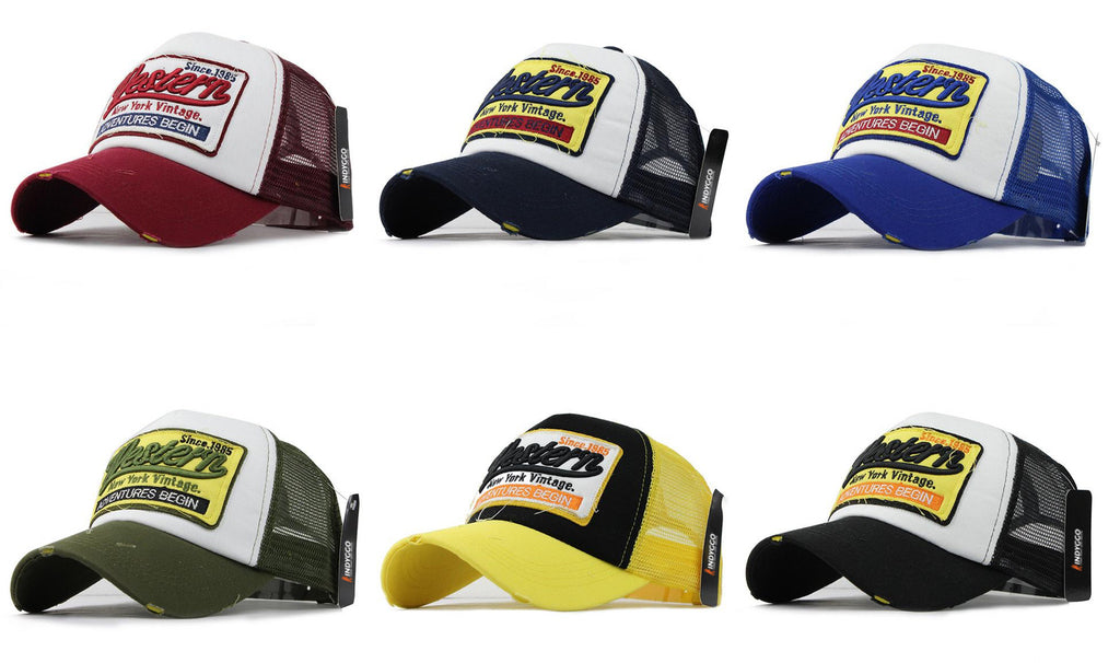 Casquette WESTERN pour homme et femme disponible en plusieurs couleurs