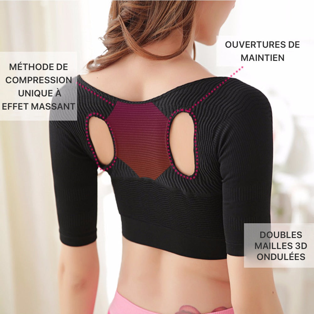 brassiere pour maintenir le dos droit