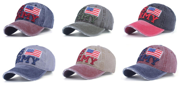 Casquettes sports US.ARMY pour homme et femme