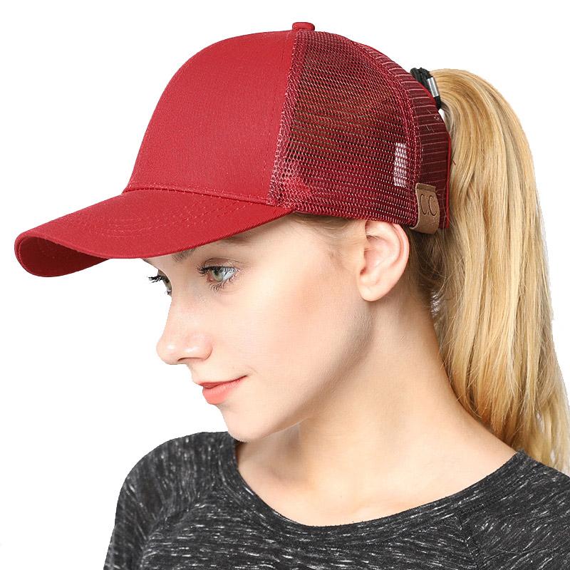 Casquette SUMMER pour chignon ou queue de cheval