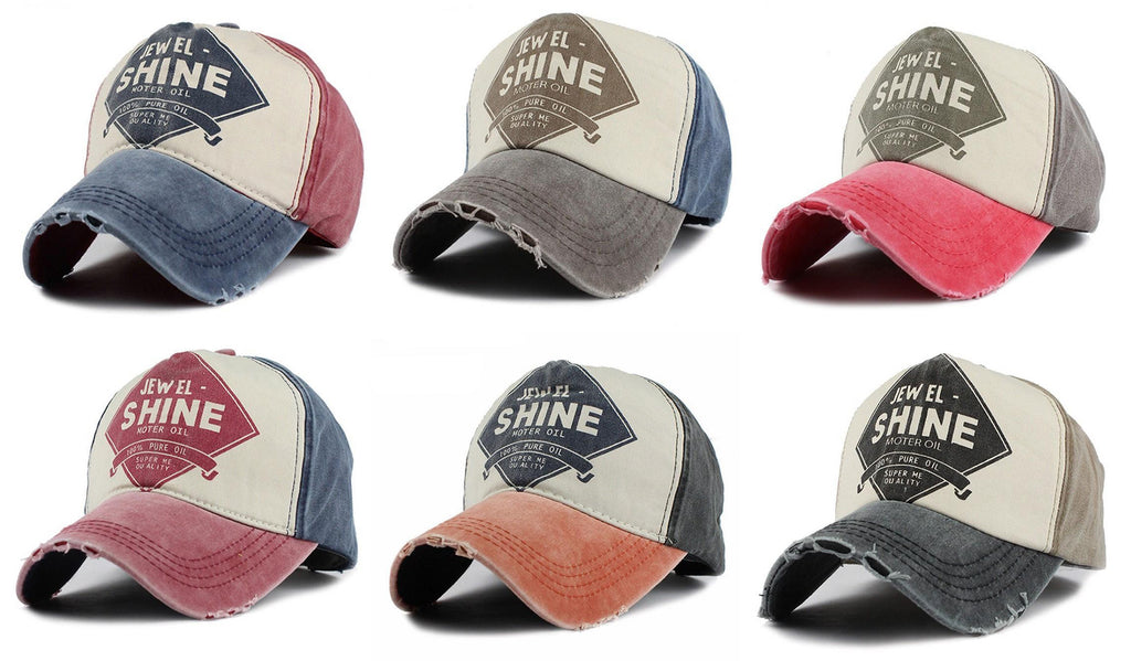 Casquette SHINE pour homme et femme disponible en plusieurs couleurs