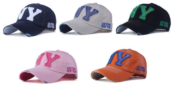 Casquettes sports NY.AIR.FORCE pour homme et femme