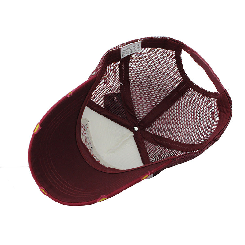 Casquette WESTERN style cool en coton et denim pour homme et femme