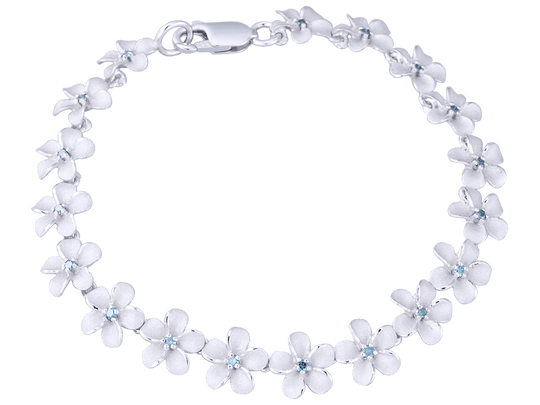 Plumeria Flower Bracelet