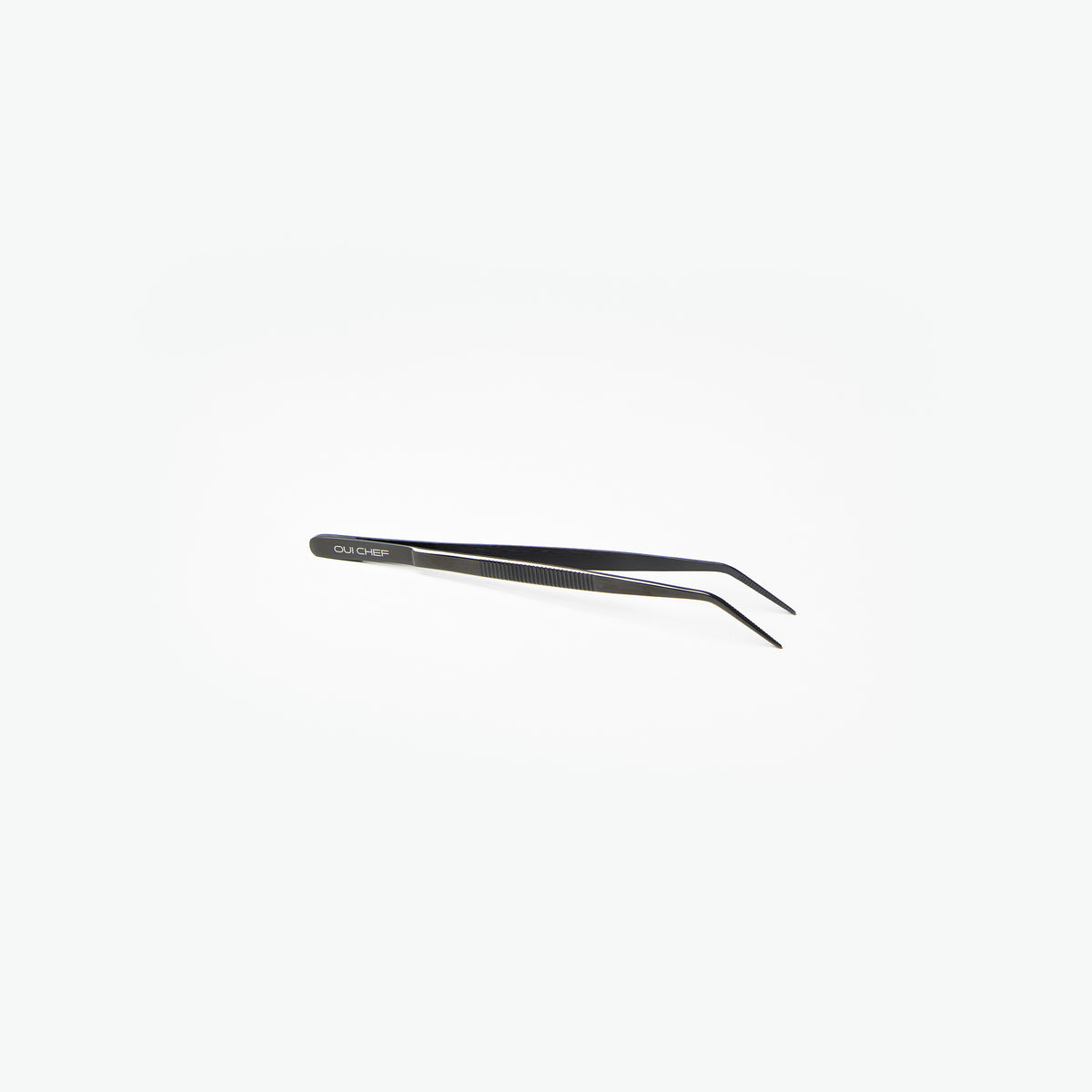 OUI CHEF High Precision Angled Tip Chef's Tweezers (14cm/5.12)