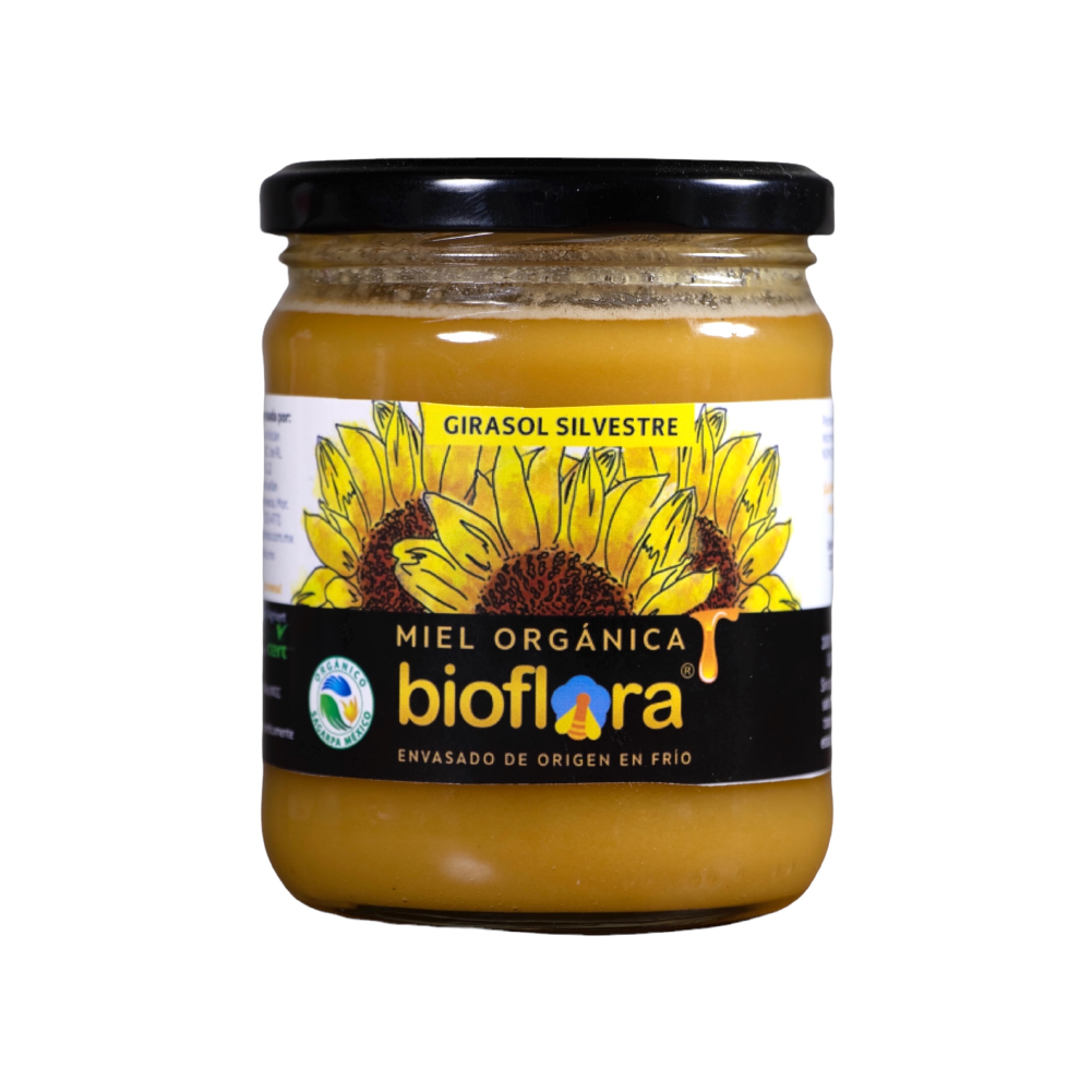 Miel Orgánica de Girasol Silvestre 550 g – The Green Corner