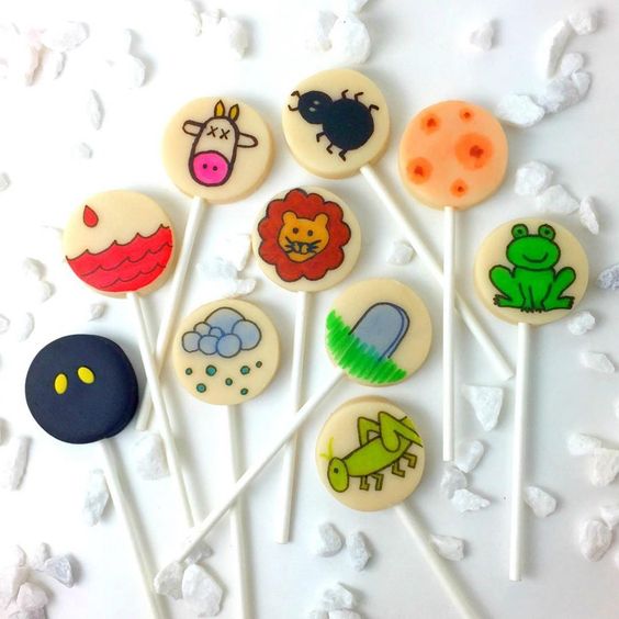 Passover Marzipan Pops- Peace Love Light Shop