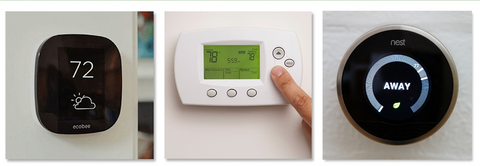 Smart programmable thermostats