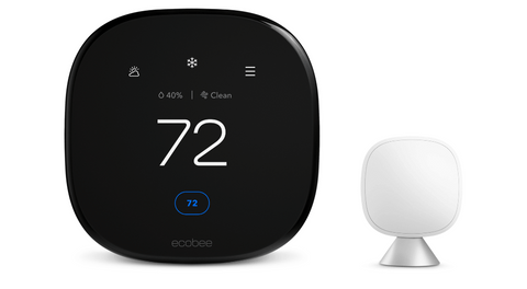 Thermostat intelligent Ecobee Premium avec capteur intelligent