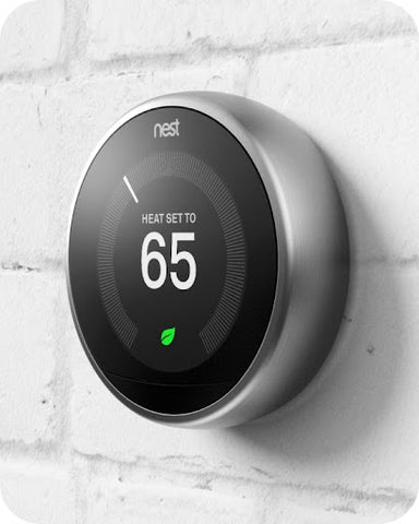 Le thermostat d'apprentissage Google Nest