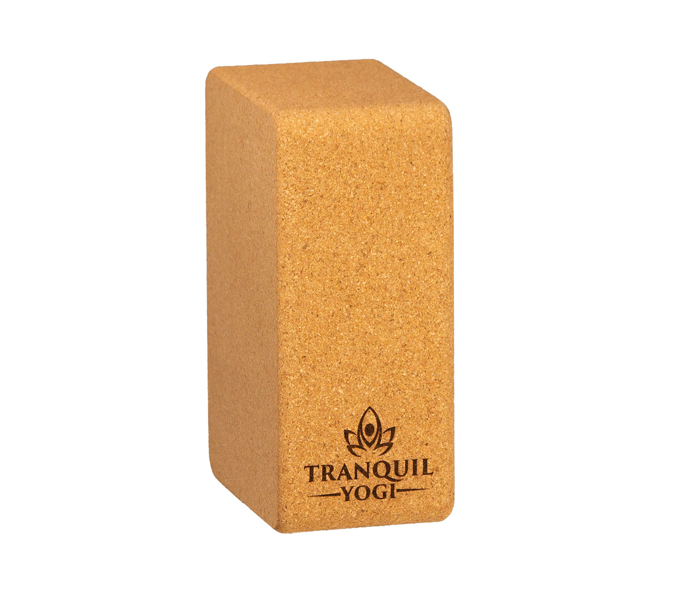 Halfmoon Natural Cork Yoga Block