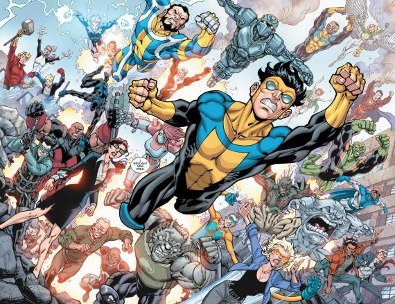 AMAZON STUDIOS DA LUZ VERDE A INVINCIBLE, DE ROBERT KIRKMAN