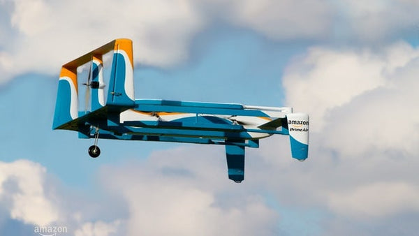 Amazon lands patent for delivery drones that can be waved down by customers