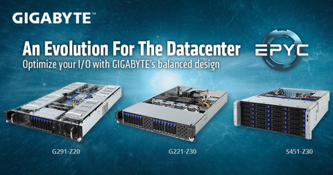 GIGABYTE Adds New GPU & Storage Servers to AMD EPYC Server Line-Up