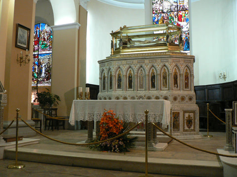 Parton Sain of Gubbio, Sant'Ubaldo, in the basilica in Gubbio.