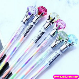 multicolor gel ink pens