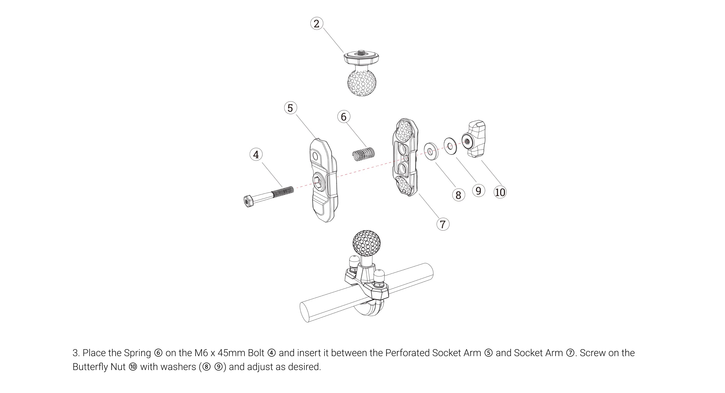 insta360 摩托車 U 形支架配件 X3 ONE RS 1 英寸 360 度除外 GO 2 ONE X2 ONE R ONE X