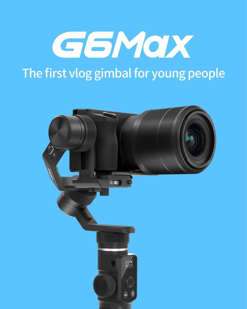 FeiyuTech G6 Max 3-Axis USB Wi-Fi Control Stabilized Handheld Gimbal for smartphone pocket camera action camera mirrorless cameras cover