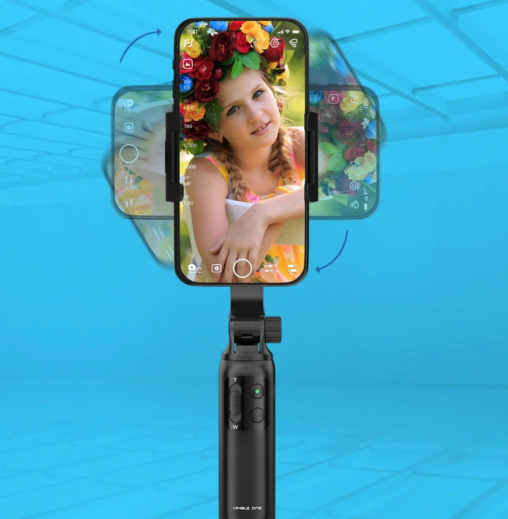 stream source FeiyuTech-Vimble-One-Single-Axis-Smartphone-Gimbal-Stabilizer orientation