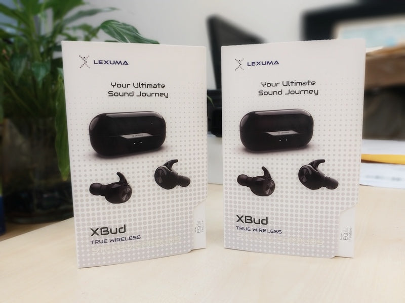 Lexuma wireless bluetooth earbuds earphones headphones charging case packaging 辣數碼 無線藍牙耳機 