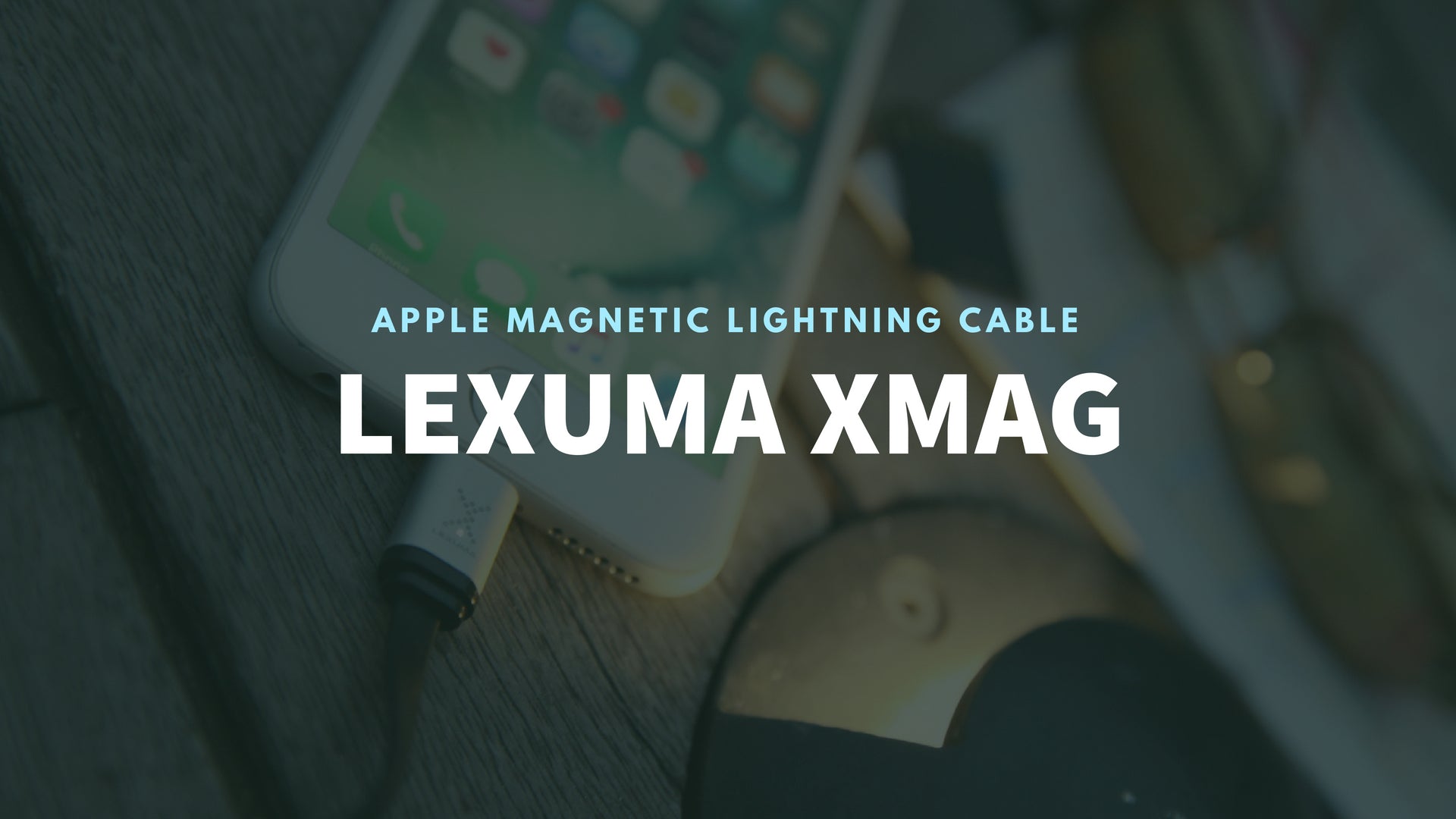 Lexuma 辣數碼 XMag Magnetic Charging Cable Lightning cable imartcity banner