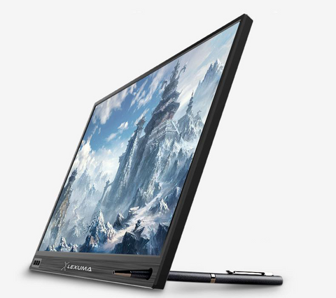 Lexuma portable monitor gadgeticloud best portable screen 2019 slim monitor for gaming Type-c connection