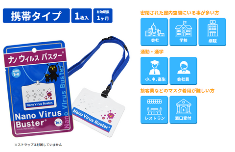 GadgetiCloud-Nano-Virus-Buster-抗菌-抗流感-防鼻敏感-口罩-武漢-肺炎-病毒-日本-製 product review hang it on your bags