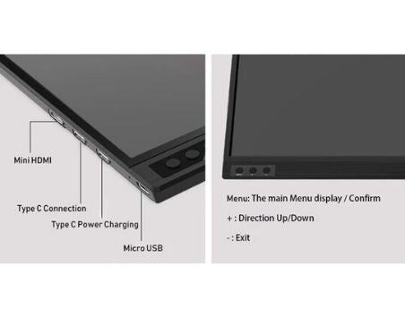 GadgetiCloud Lexuma XScreen Portable Monitor Ultra Slim HD 1080P USB Powered excel ultra light business trip essay perfect resolution different connection ports