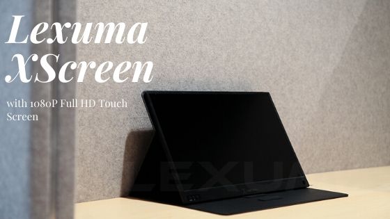 gadgeticloud blog best travel gadget lexuma portable monitor screen XScreen connect with computer overall design