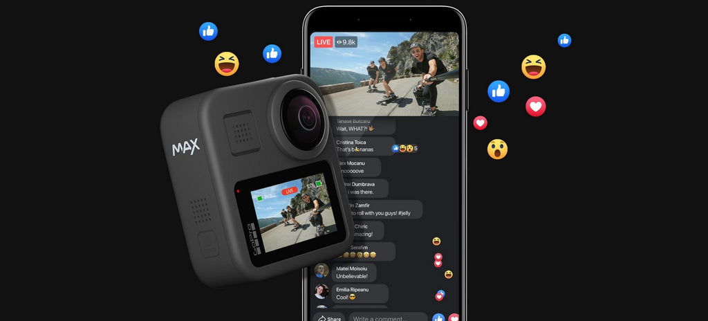 Gopro Max Camera Live Streaming