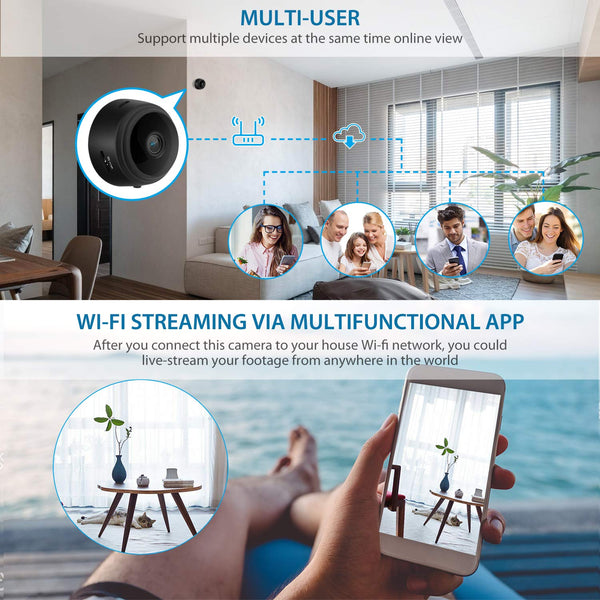 why we need home mini wireless night vision security camera with wide-angle lens smart hidden spy camera