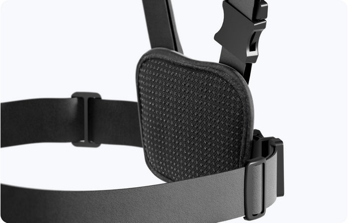 Insta360 Chest Strap - Comfy and secure.