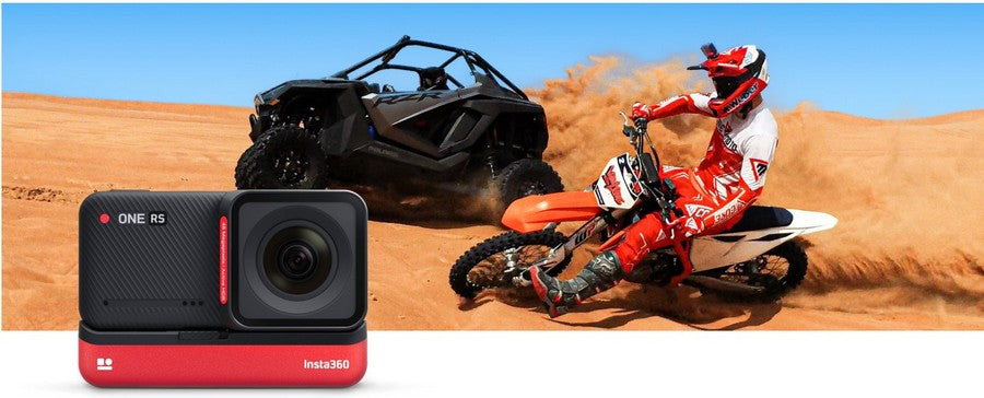 Insta360 One RS Interchangeable Lens Action Camera -4K