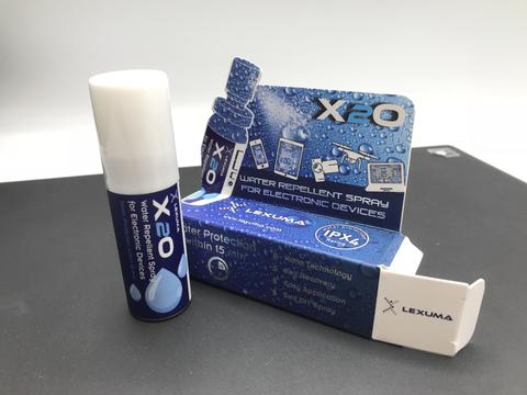 Lexuma X2O: Water Repellent Spray for Electronic Devices, iPhone, iPad,  Samsung, LG, HTC 