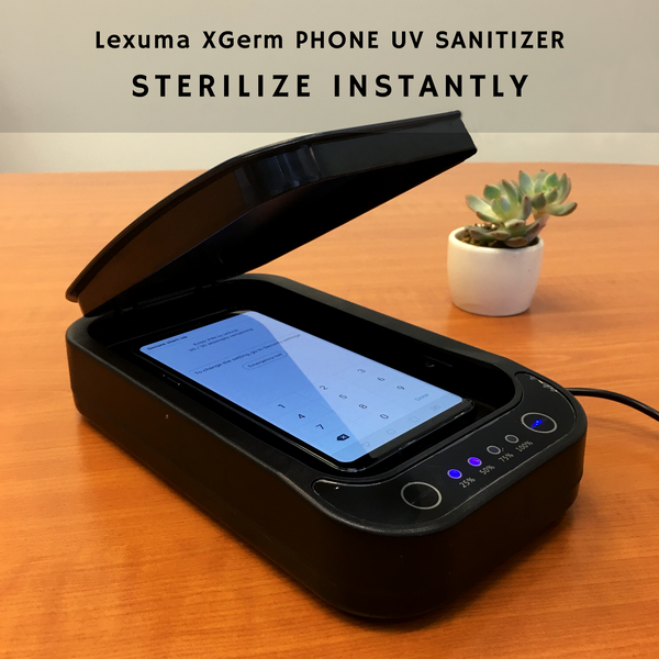 Lexuma XGerm multi functional phone UV sanitizer rescue from potential diseases anti-virus antibacterial for phone watch rings keys other personal things