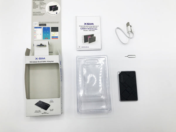 Lexuma 辣數碼 XSIM iPhone Dual SIM Adapter double sim adapter travel must have