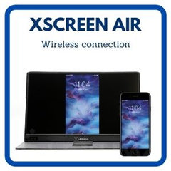 Lexuma-XScreen-air-portable-monitor-wireless-connection-button