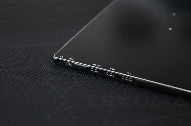 Lexuma XScreen Duo - 8000mAh Built-in Battery 15.6" Portable Monitor with 1920x1080 IPS 1080P Full HD Support Wired and Wireless Connection cover earphone jack