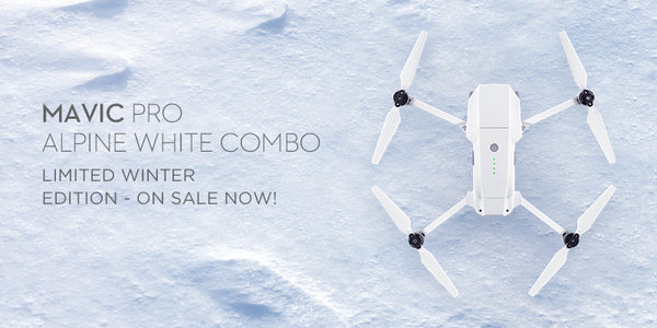 DJI MAVIC PRO ALPINE WHITE COMBO drone gadgeticloud