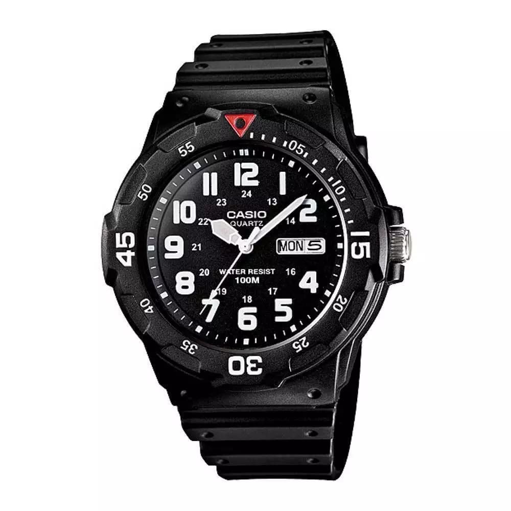 Casio MRW-200H-1BVDF Black Resin Dive Watch