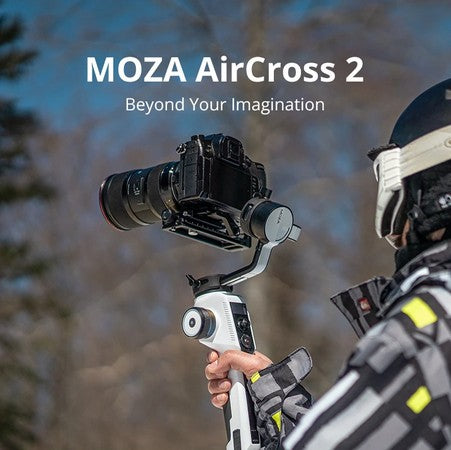 MOZA AirCross 2 Professional Camera Stabilizer beyond your imagination white color
