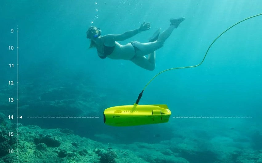 chasing gadgeticloud gladius mini underwater drone submarine 4k camera