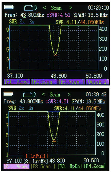 SURECOM ANTENNA ANALYZER SA-160 0.5-60MHz Colour Graphic