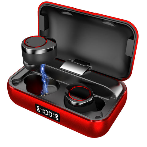 Lexuma Best Budget True Wireless Earbuds XBUD-X Red