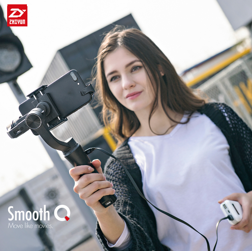 ZHIYUN Smooth Q - 3 Axis Handheld Gimbal Stabilizer Camera Mount For Cell Phone Smartphone iphone mobile stabilizer dobot rigiet DJI osmo LanParte EVO PRO SHIFT movi freefly stabilisateur Video Stabilizing (for iphone 8, X, Samsung, Huawei, xiaomi) review - iMartCity