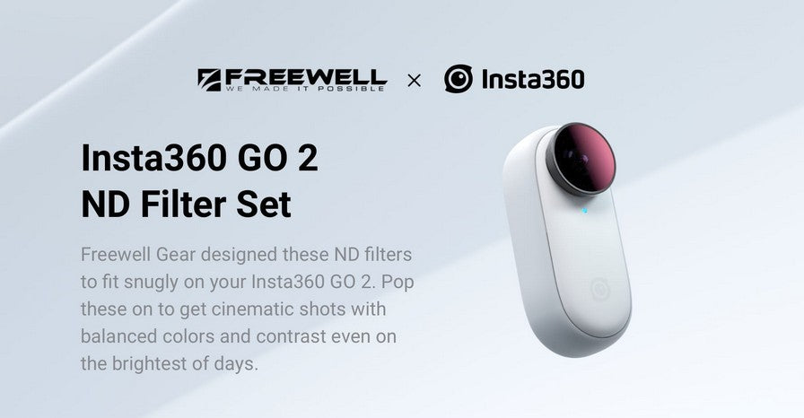 insta360 go 2 ND Filter Set ND濾鏡套裝　slogan